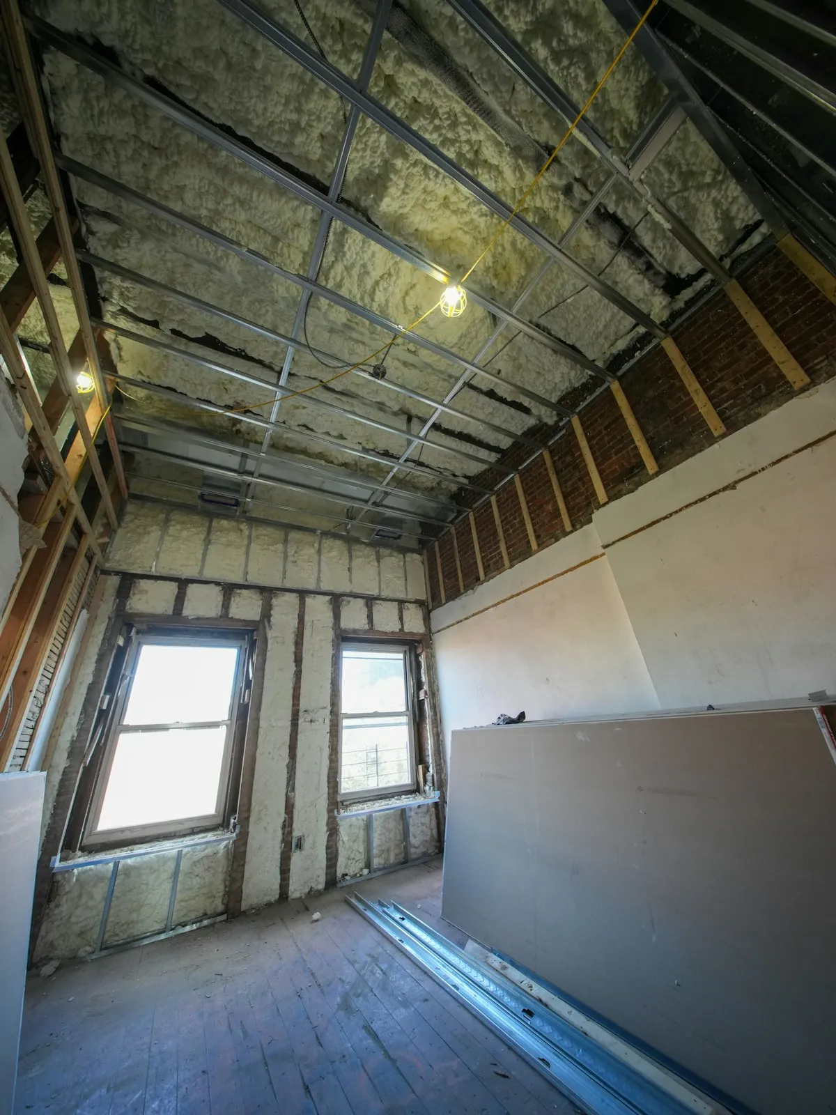 Installation professionnelle d'isolation thermique